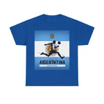 Flag Village Argentina Sporting Flag T-SHIRT Heavy Cotton Tee ARG0005