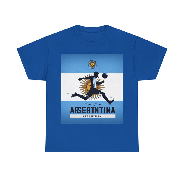 Flag Village Argentina Sporting Flag T-SHIRT Heavy Cotton Tee ARG0005