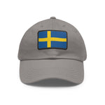 Flag Village Sweden Flag Hat Cap with Leather Patch