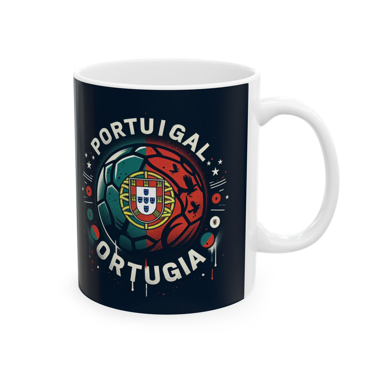 Flag Village Portugal Sporting Flag Ceramic Coffee Mug 11oz PRT0008