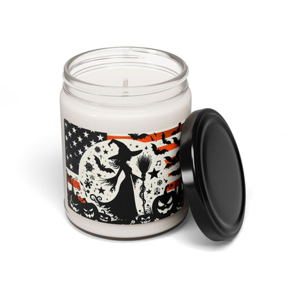 Flag Village Halloween Pretty Witch Scented Soy Candle, 9oz HW0035