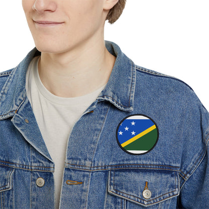 Flag Village Solomon Islands Flag Embroidery Iron-On Patches