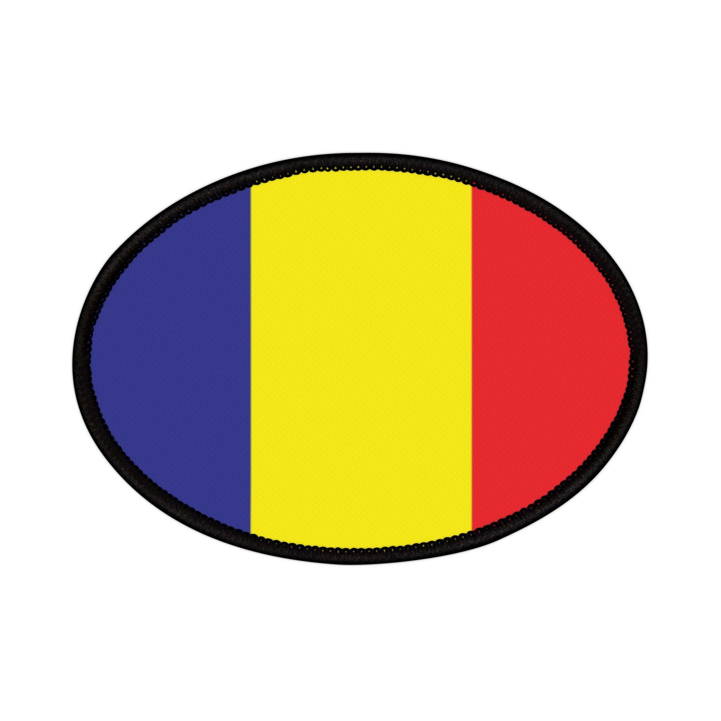Flag Village Chad Flag Embroidery Iron-On Patches