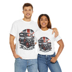 Flag Village UK Vintage Car Flag T-SHIRT Heavy Cotton Tee UK0014