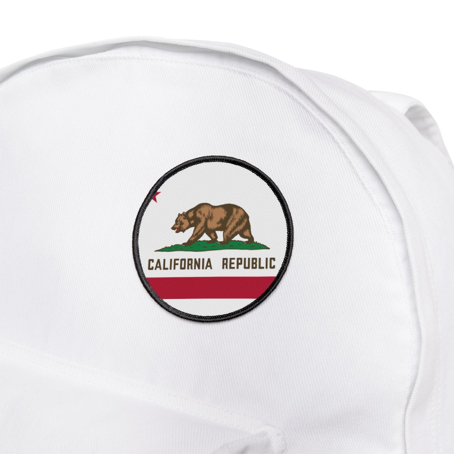 Flag Village California State Flag Embroidery Iron-On Patches