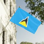 Flag Village Saint Lucia Flag 18" x 12" / 36" x 24" / 60" x 36"