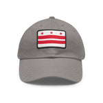 Flag Village USA District of Columbia State Flag Hat Cap with Leather Patch