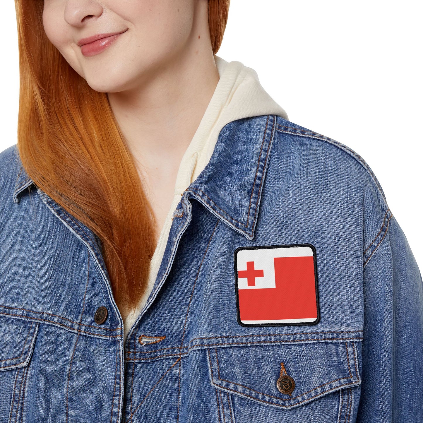 Flag Village Tonga Flag Embroidery Iron-On Patches