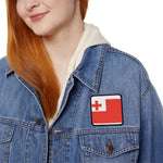 Flag Village Tonga Flag Embroidery Iron-On Patches FV-PT0079