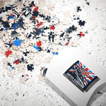 Flag Village United Kingdom Racing Car Sporting Flag Puzzle (110, 252, 520, 1014-piece) UK0001
