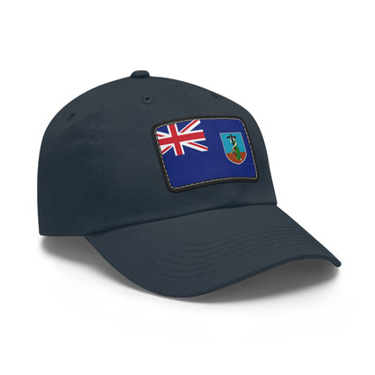 Flag Village Montserrat Flag Hat Cap with Leather Patch