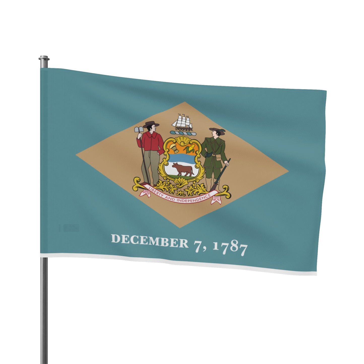 Flag Village USA Delaware State Flag 18" x 12" / 36" x 24" / 60" x 36"