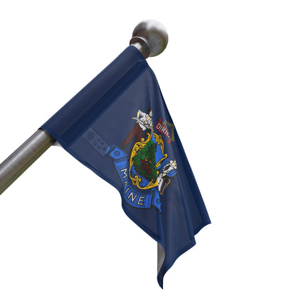 Flag Village USA Maine State Flag 18" x 12" / 36" x 24" / 60" x 36"
