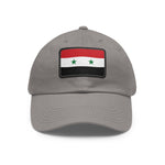 Flag Village Syria Flag Hat Cap with Leather Patch
