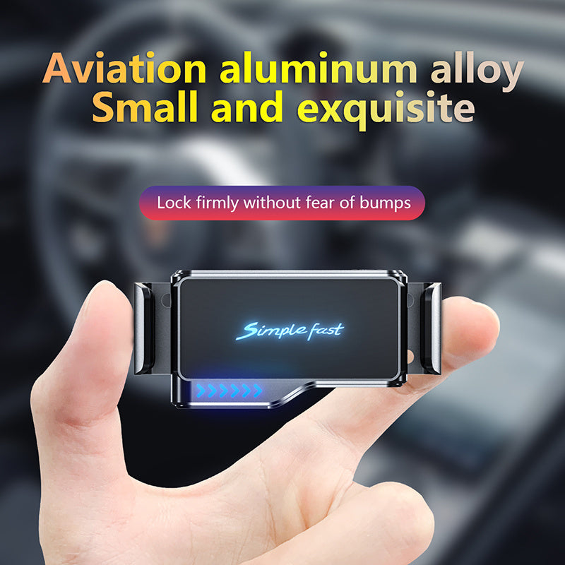 Flag Village Auto Tools Intelligent Automatic Car Phone Holder  Air Vent Mount Holder For Phone Car Products Universal Stand