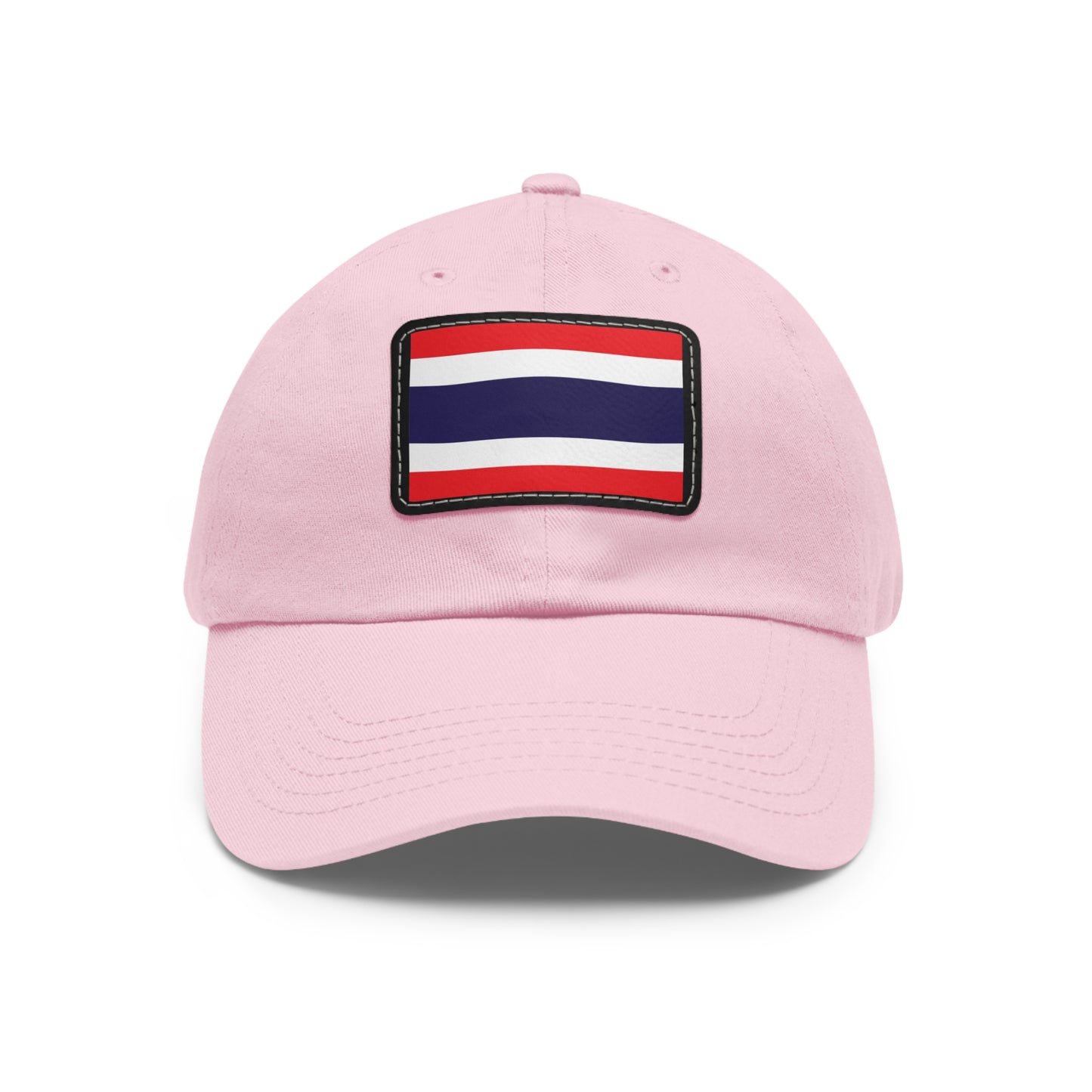 Flag Village Thailand Flag Hat Cap with Leather Patch