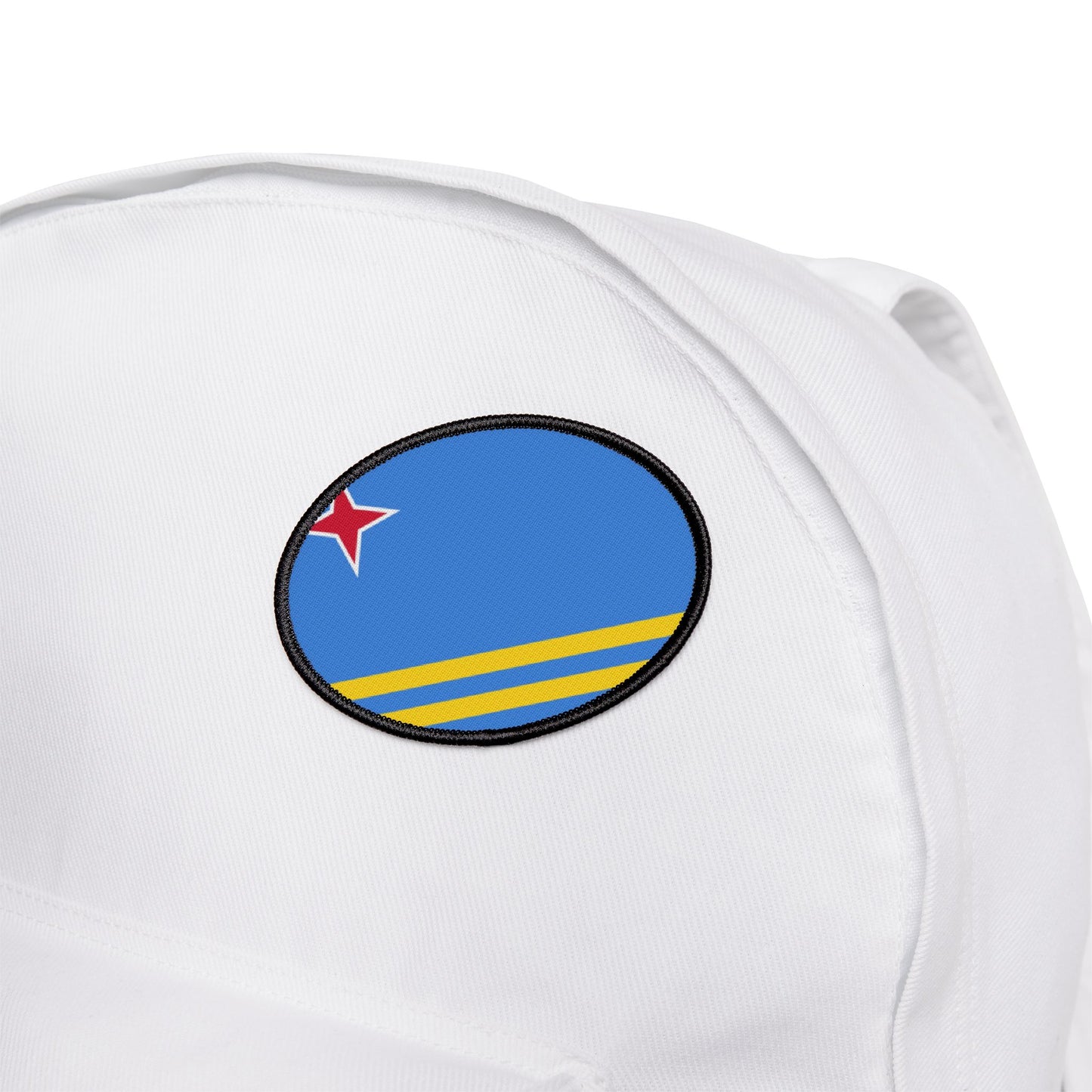 Flag Village Aruba Flag Embroidery Iron-On Patches