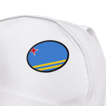Flag Village Aruba Flag Embroidery Iron-On Patches