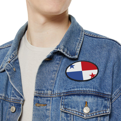 Flag Village Panama Flag Embroidery Iron-On Patches