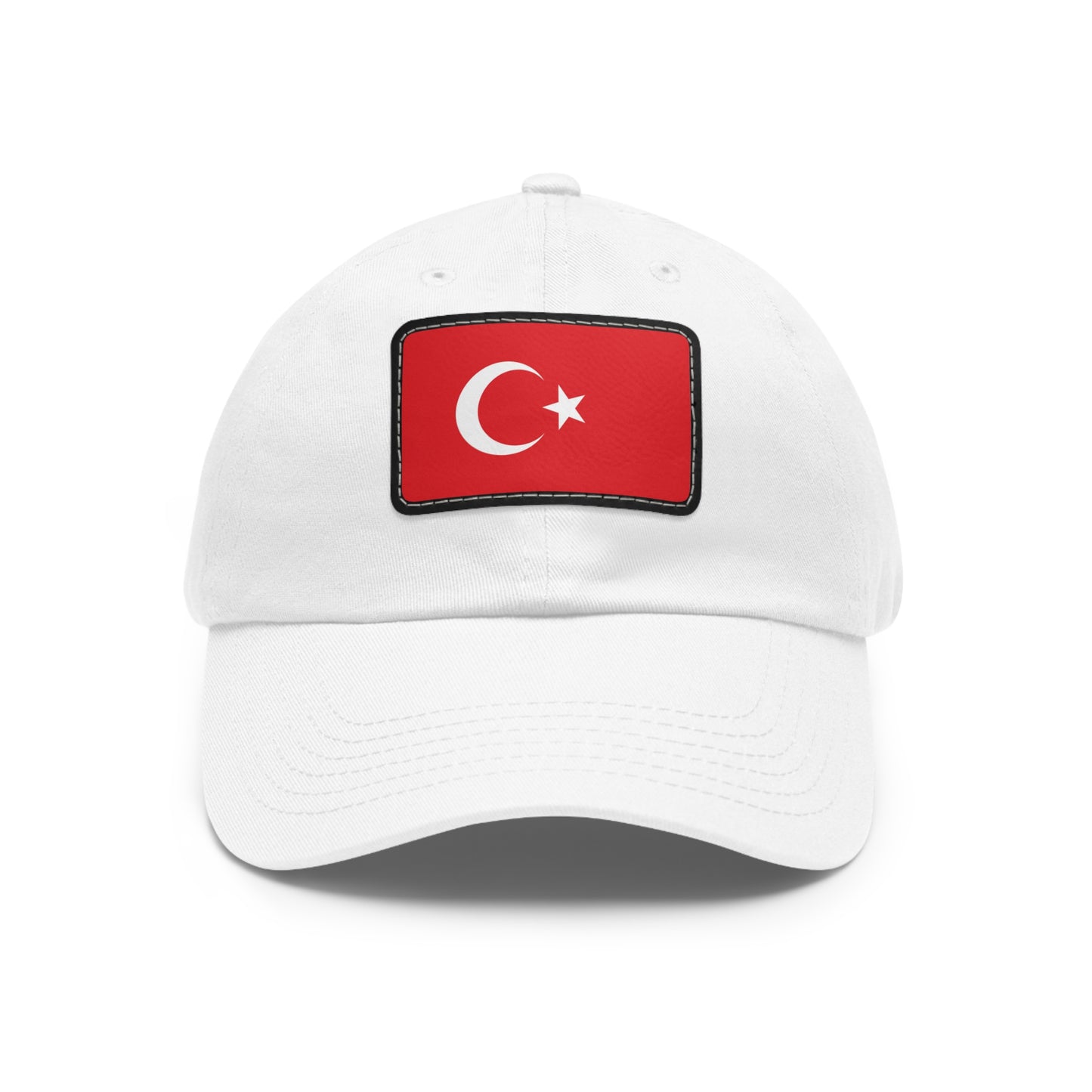 Flag Village Turkey Flag Hat Cap with Leather Patch