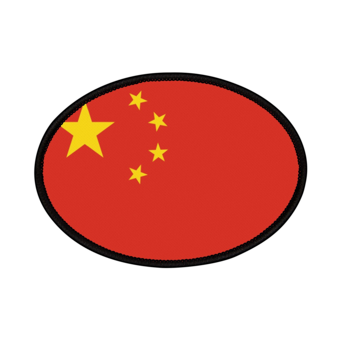 Flag Village China Flag Embroidery Iron-On Patches
