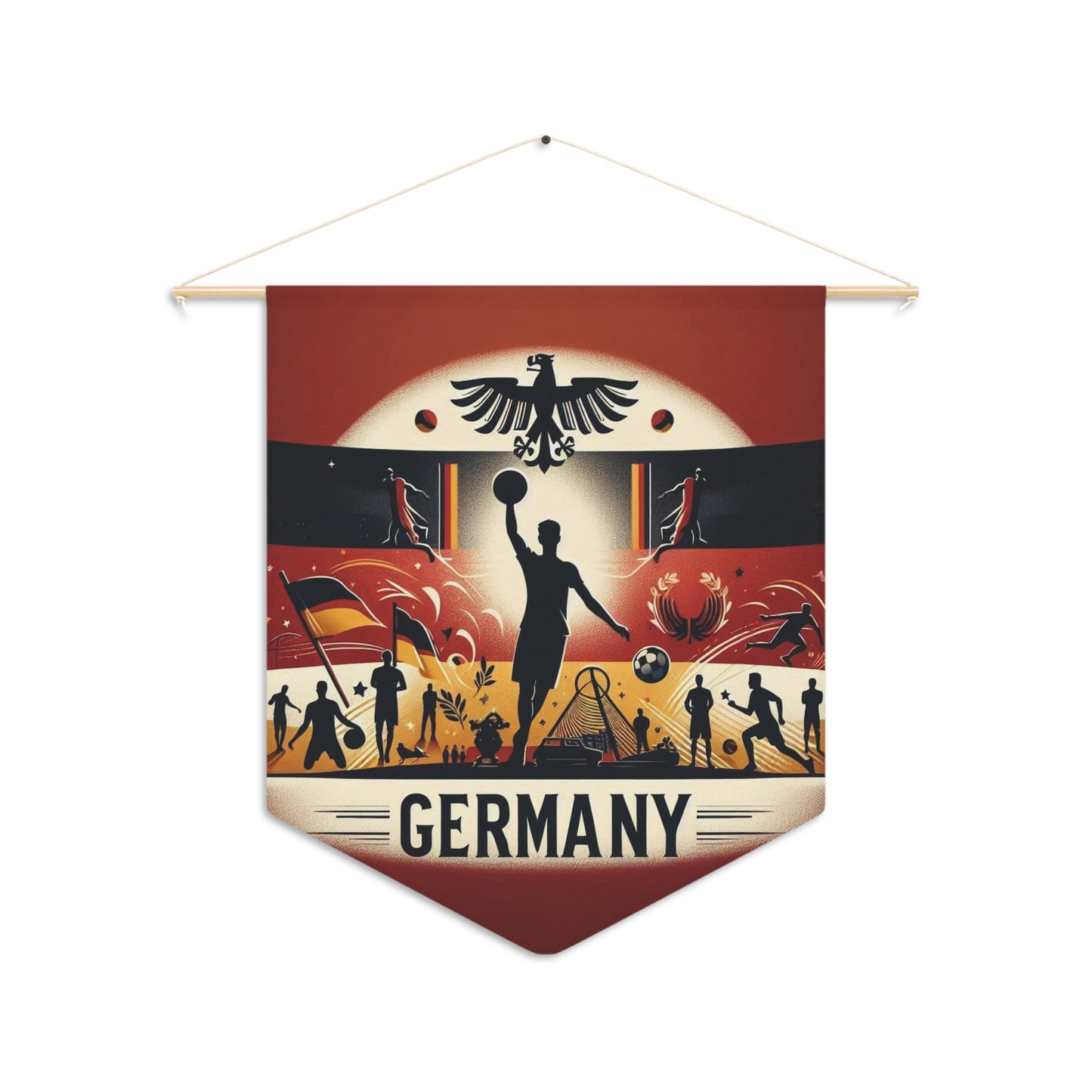 Flag Village Germany Flag Pennant Sporting Home Wall decoration DEU0001