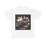 Flag Village UK Vintage Car Flag T-SHIRT Heavy Cotton Tee UK0004