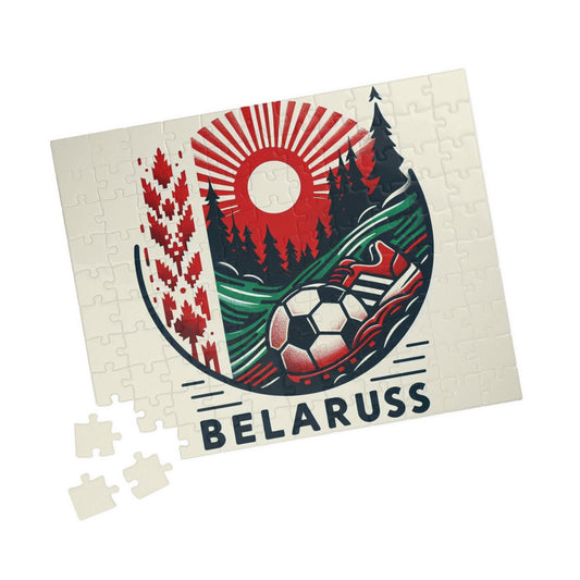 Flag Village Belarus Sporting Flag Puzzle (110, 252, 520, 1014-piece) BLR0008