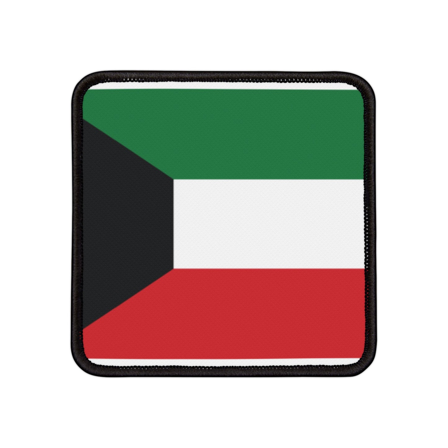 Flag Village Kuwait Flag Embroidery Iron-On Patches