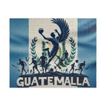 Flag Village Guatemala Sporting Flag Jigsaw Puzzle