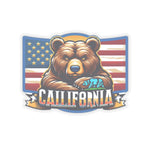 Flag Village USA California State Flag Stickers 2", 3", 4", 6" CA02