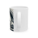 Flag Village Kyrgyzstan Sporting Flag Ceramic Coffee Mug 11oz KGZ0007