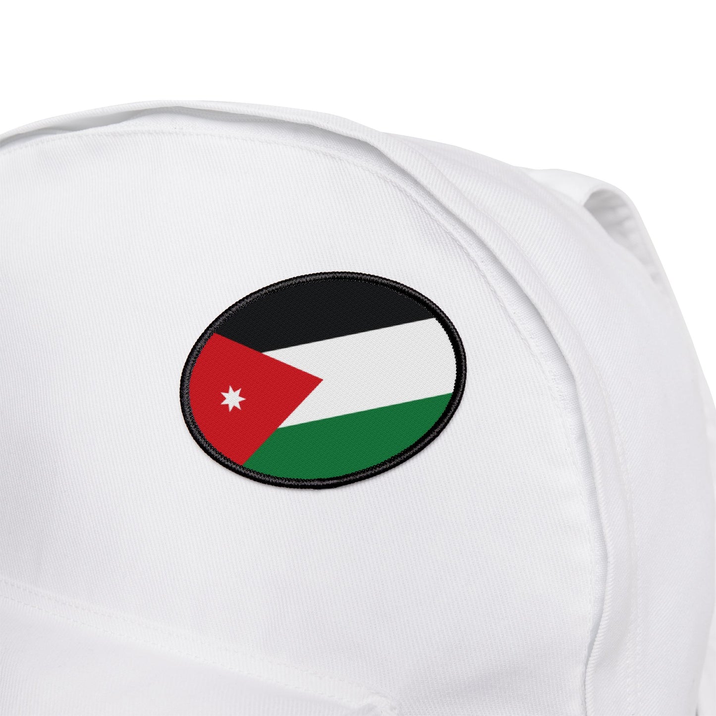 Flag Village Jordan Flag Embroidery Iron-On Patches
