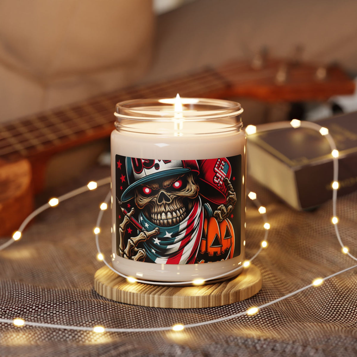 Flag Village Halloween Pretty Witch Scented Soy Candle, 9oz HW0010