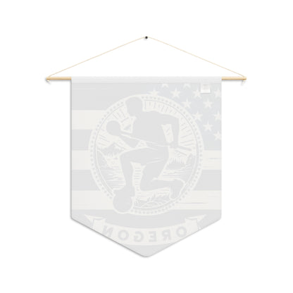 Flag Village Oregon State Flag Pennant Sporting Home Wall decoration OR0002