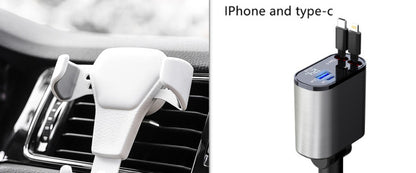 Flag Village Auto Tools Car Phone Holder For Phone In Car Air Vent Mount Stand No Magnetic Mobile Phone Holder Universal Gravity Smartphone Cell Support