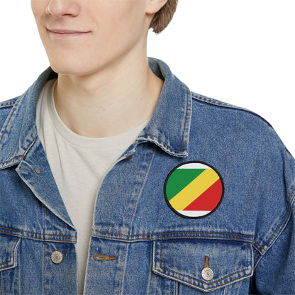 Flag Village Congo Flag Embroidery Iron-On Patches
