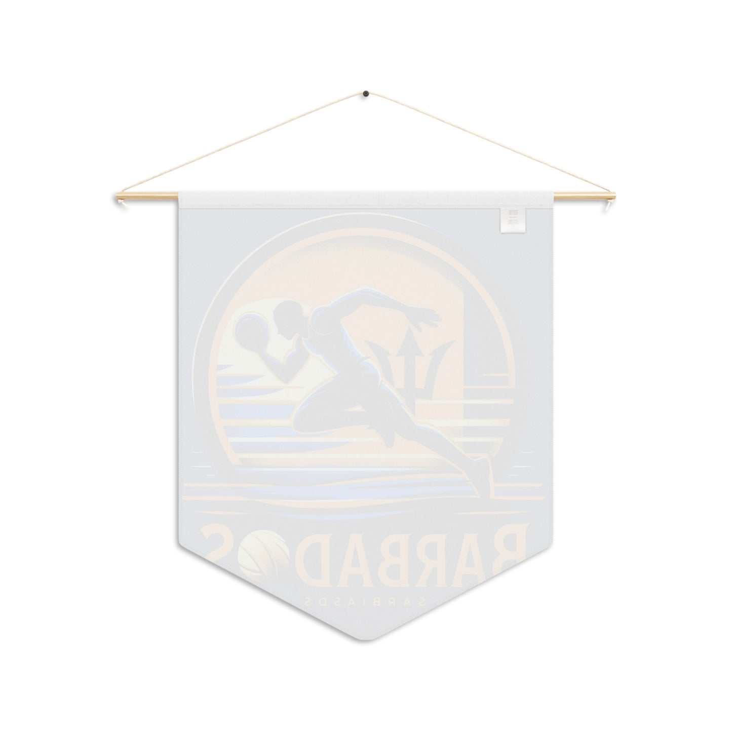 Flag Village Barbados Flag Pennant Sporting Home Wall decoration BRB0002