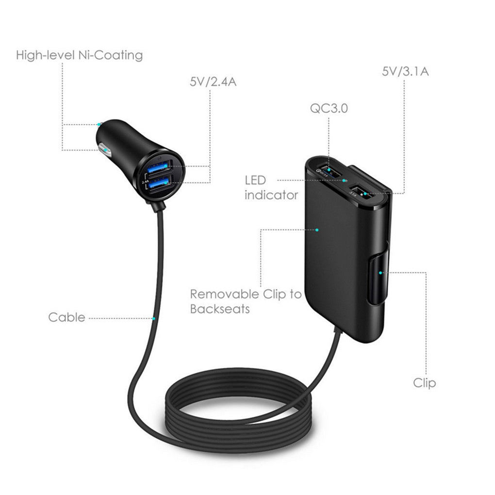 Flag Village Auto Tools Fast Charge Car Charger