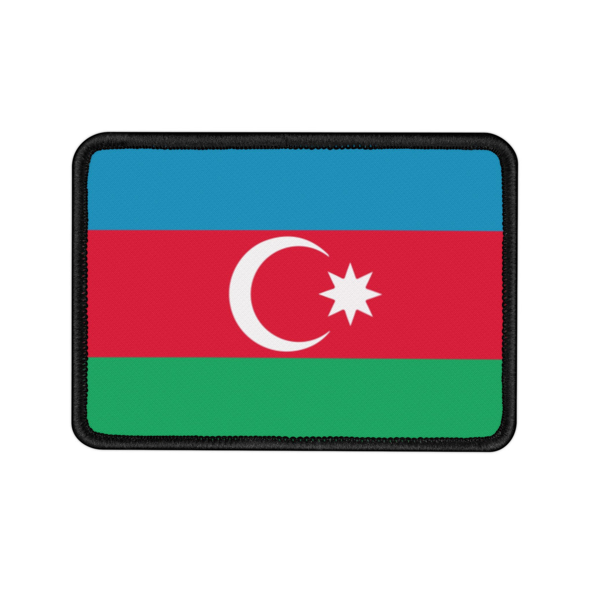 Flag Village Azerbaijan Flag Embroidery Iron-On Patches