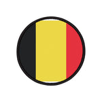 Flag Village Belgium Flag Embroidery Iron-On Patches