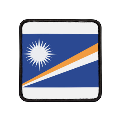 Flag Village Marshall Islands Flag Embroidery Iron-On Patches