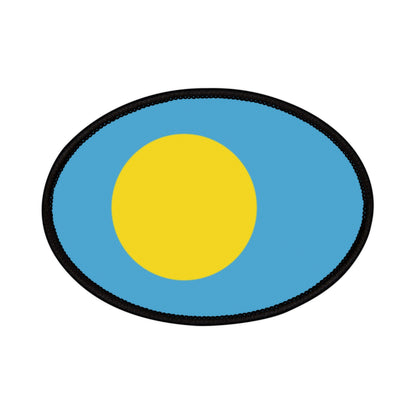 Flag Village Palau Flag Embroidery Iron-On Patches