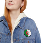 Flag Village Algeria Flag Embroidery Iron-On Patches