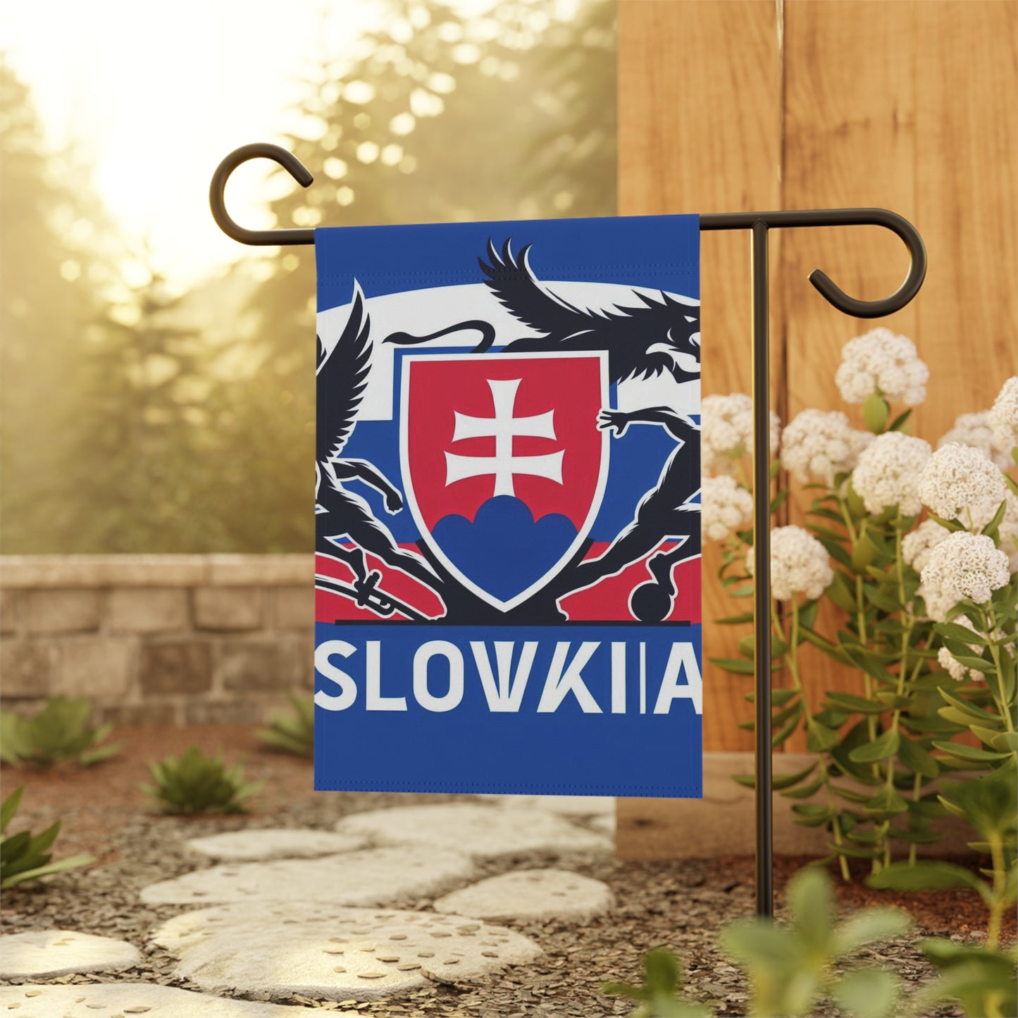 Flag Village Slovakia Flag Sporting Garden & House Banner SVK0003