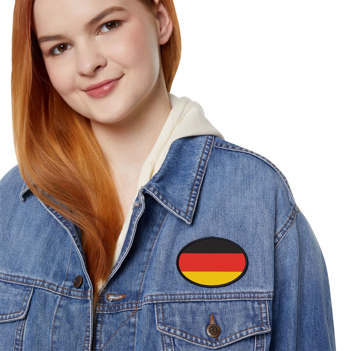 Flag Village Germany Flag Embroidery Iron-On Patches