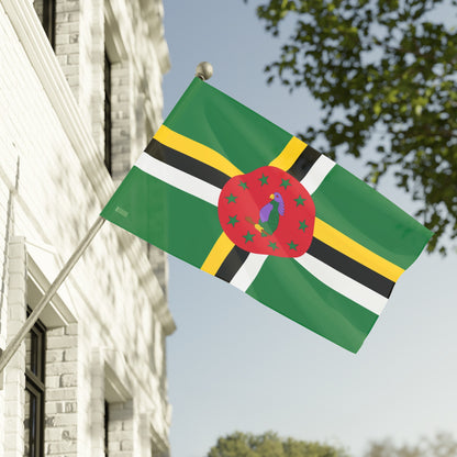 Flag Village Dominica Flag 18" x 12" / 36" x 24" / 60" x 36"
