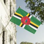 Flag Village Dominica Flag 18" x 12" / 36" x 24" / 60" x 36"