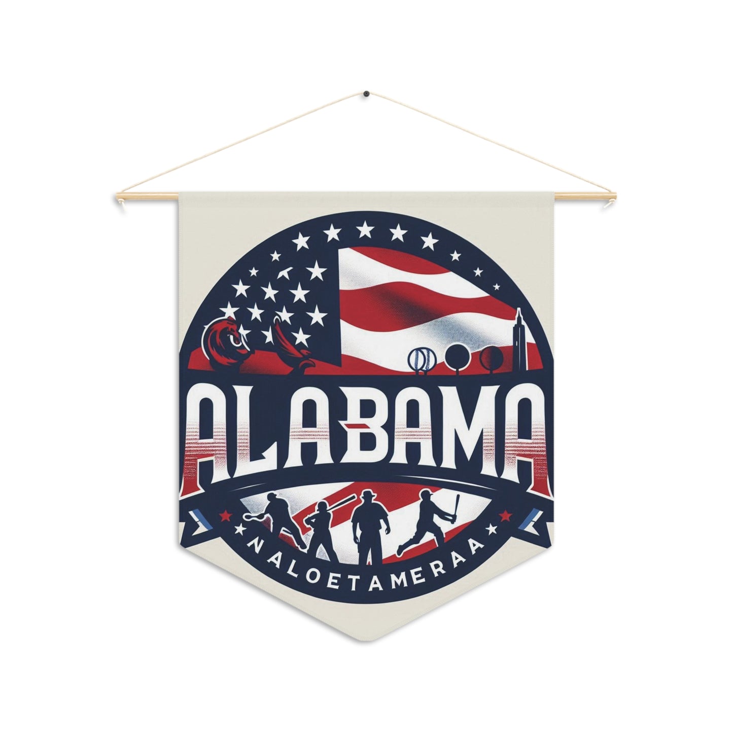 Flag Village Alabama State Flag Pennant Sporting Home Wall decoration AL0001
