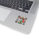Flag Village USA Mexico Flag Stickers 2", 3", 4", 6" MX02